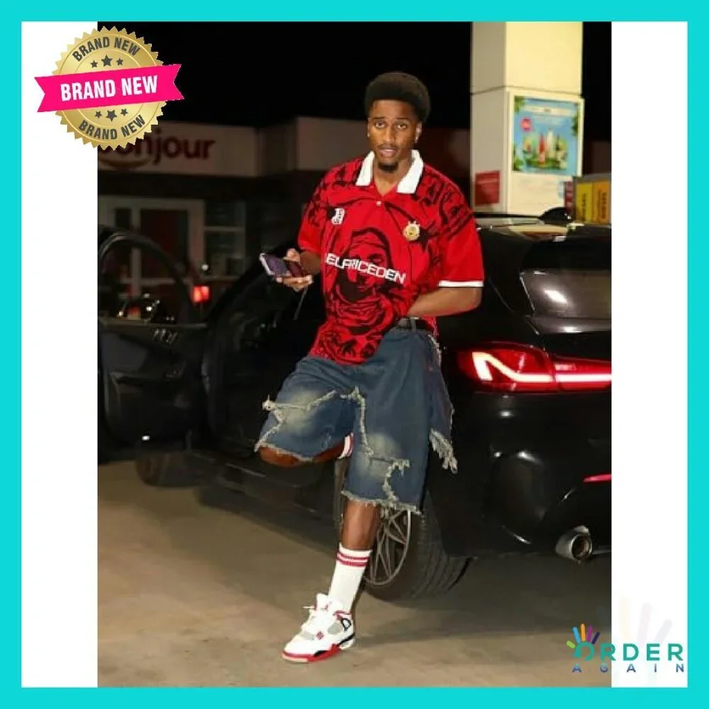 Oversized Polo Tee Vintage Y2K Streetwear Nun Portrait Graphic Casual Top - Picture 4 of 8